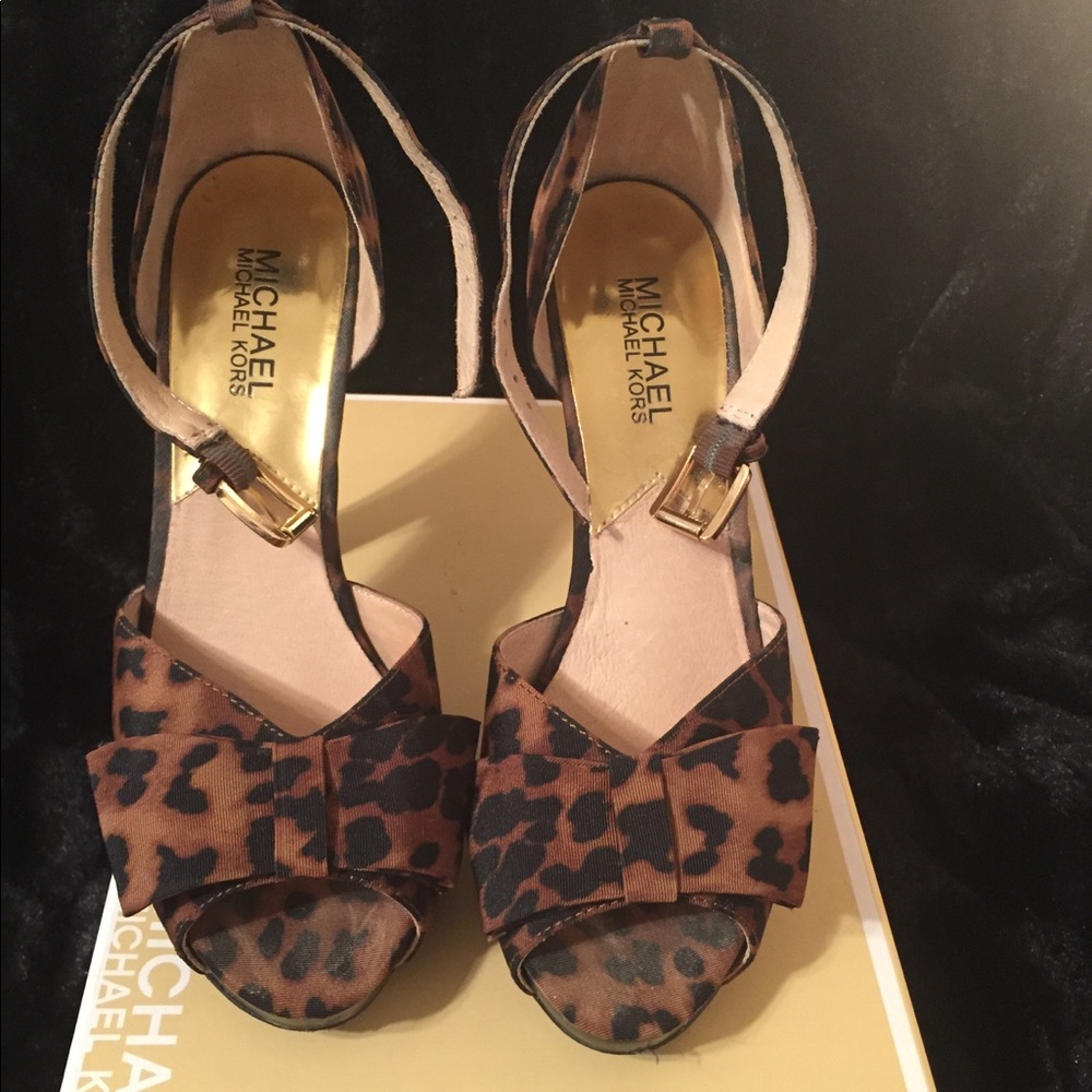 Michael Kors heeled sandals 71/2